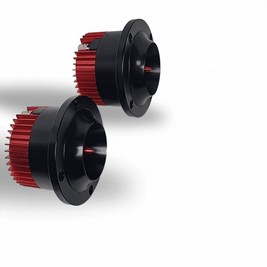 New 25mm 50W RMS Bullet Tweeter - 4 Ohm - Pair (2pcs)
