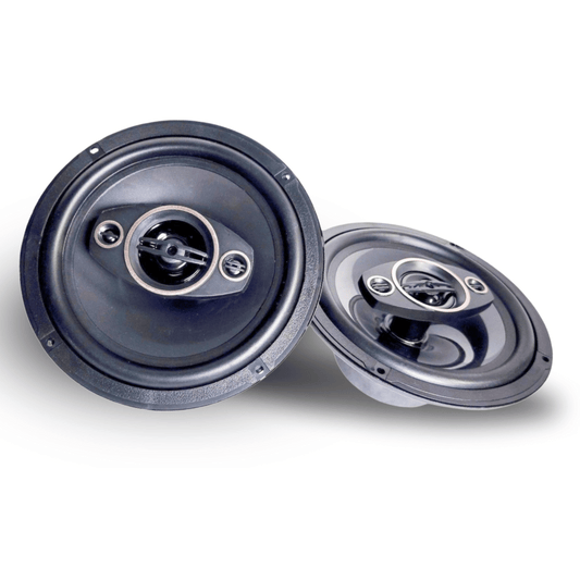 Pair of 6.5" Midrange Coax Car Door Speakers - 75W RMS, 4 Ohm - 150W MAX Power