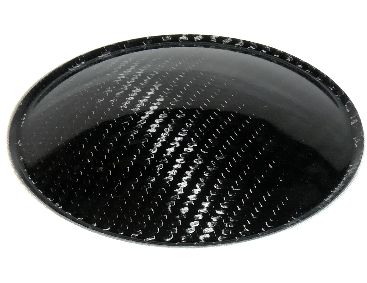 (Lots) 3.9"/100mm Carbon Fiber Subwoofer Dust Cap Protective Dome Parts/Repair