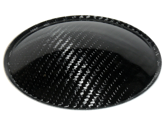 (Multipacks) 7.1"/180mm Carbon Fiber Subwoofer Dust Cap Protective Dome Parts/Repair